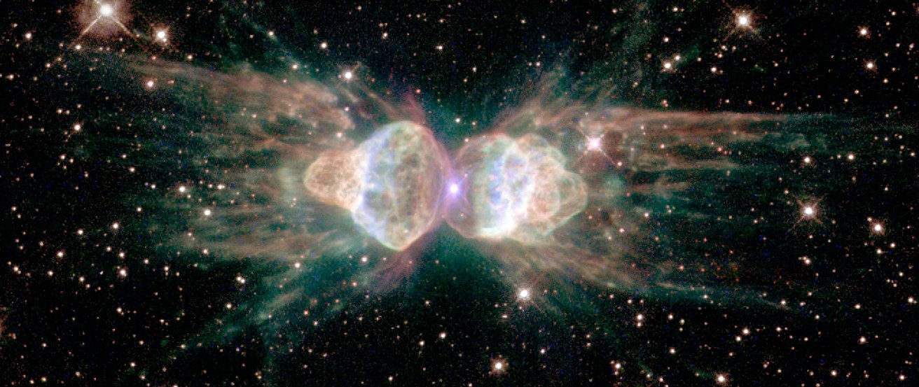 False-color Image of the Ant Nebula. This 