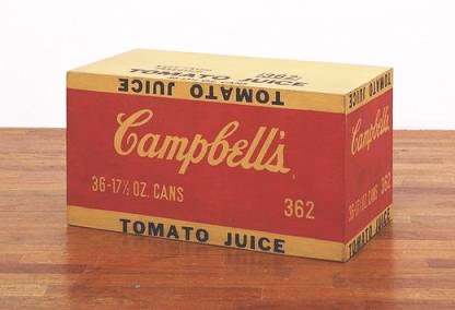 Campbell's_Tomato_Juice_Box._1964._Synthetic_polymer_paint_and_silkscreen_ink_on_wood