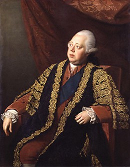 A painting of Lord North.