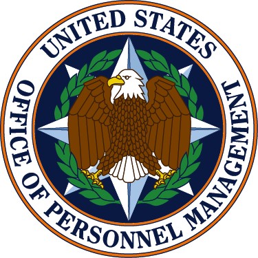 The official seal of the United States Office of Personnel Management.