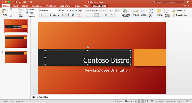 A screenshot of a slide in Microsoft PowerPoint.