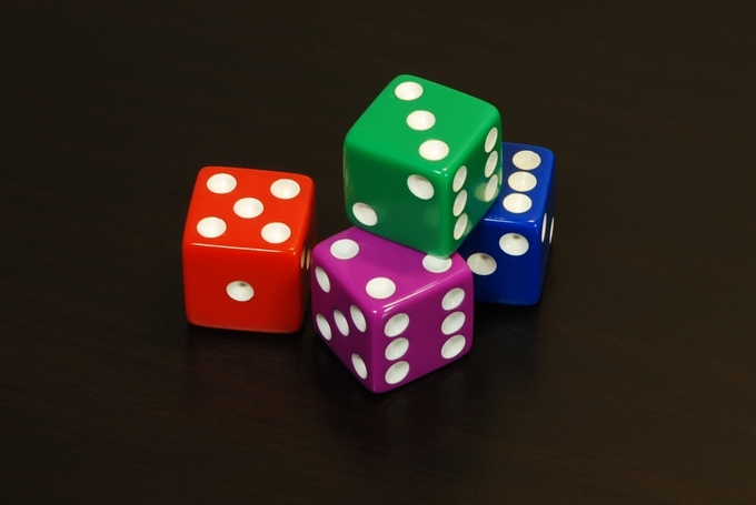 Two 6-sided dice are rolled. What is the probability that at least one of  the dice shows a 1? – Finite Mathematics