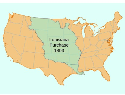 The Louisiana territory included land from fifteen present U.S. states and two Canadian provinces. The territory contained land that forms Arkansas, Missouri, Iowa, Oklahoma, Kansas, and Nebraska; the portion of Minnesota west of the Mississippi River; a large portion of North Dakota; a large portion of South Dakota; the northeastern section of New Mexico; the northern portion of Texas; the area of Montana, Wyoming, and Colorado east of the Continental Divide; Louisiana west of the Mississippi River (plus New Orleans); and small portions of land within the present Canadian provinces of Alberta and Saskatchewan.