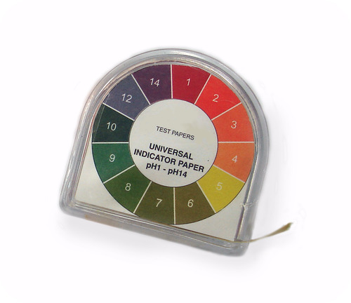 Universal indicator can be used to quickly test the pH of a solution