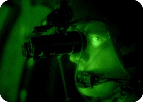 Lanthanides are used in night vision goggles