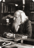 Portrait of Dmitri Mendeleev