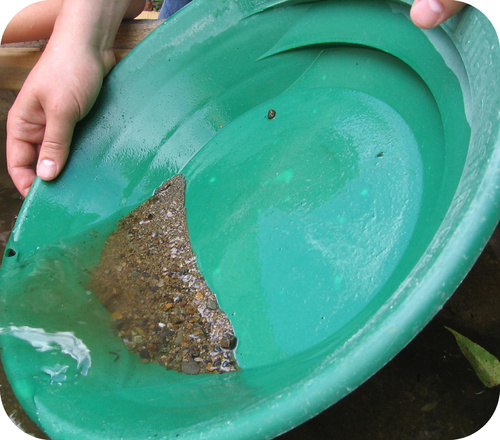 Panning for gold