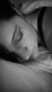Sleeping woman