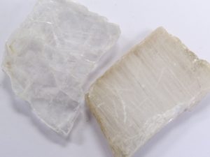 two varieties of gypsum