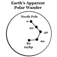 Earth's apparent polar wander