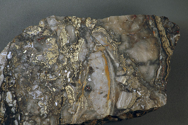 High-grade (bonanza) gold ore
