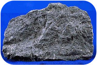 Figure 5. Cooled lava forms basalt with no visible crystals. Why are there no visible crystals?