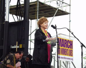 Bonnie Franklin speaking