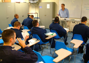 US Navy classroom