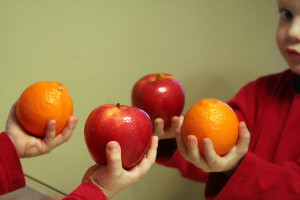 Comparing applies and oranges