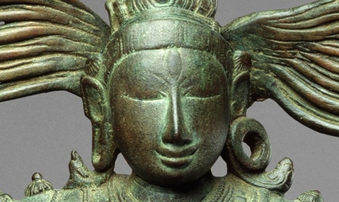 Shiva as Lord of the Dance (detail, face)