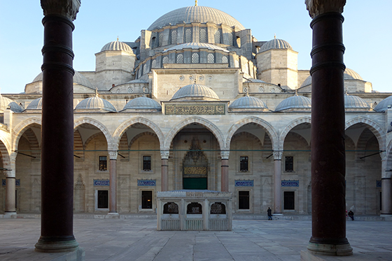 Mimar Sinan, Süleymaniye Mosque, İstanbul, 1558