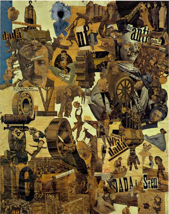 Hannah Höch, Cut with the Kitchen Knife, 1919-20 (Berlin, Neue Nationalgalerie) Hannah Höch, Cut with the Kitchen Knife, 1919-20 (Berlin, Neue Nationalgalerie)