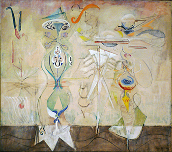 Mark Rothko, Slow Swirl at the Edge of the Sea, 1944, oil on canvas, 191.4 x 215.2 cm (MoMA)