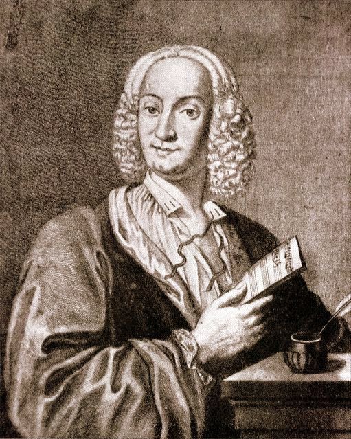 Figure 1. Antonio Vivaldi (engraving by François Morellon de La Cave (fr), from Michel-Charles Le Cène's edition of Vivaldi's Op. 8)