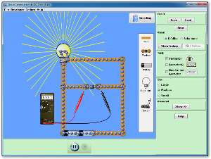 Circuit Construction Kit (DC Only) screenshot.