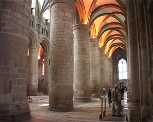 Romanesque Pillars, Gloucester Romanesque Pillars, Gloucester