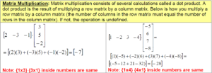 3.4a. Matrix Operations | Finite Math