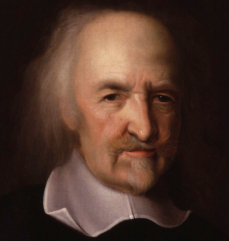 Portrait of Thomas Hobbes