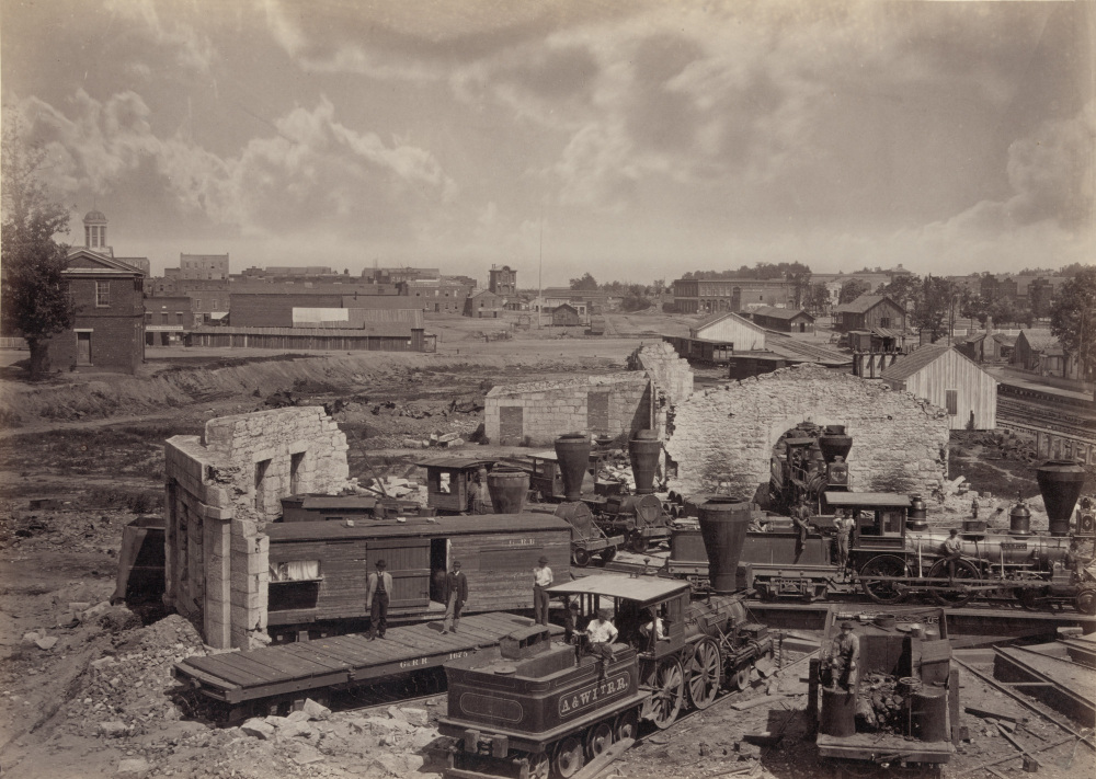 George N. Barnard, “City of Atlanta, Ga., no. 1,” c. 1866. Library of Congress, http://www.loc.gov/pictures/item/2008679857/.