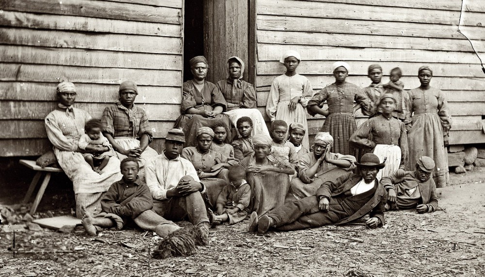 A group of black people at various ages.