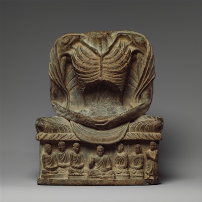 Fasting Buddha Shakyamuni, 3rd-5th century (Metropolitan Museum of Art)