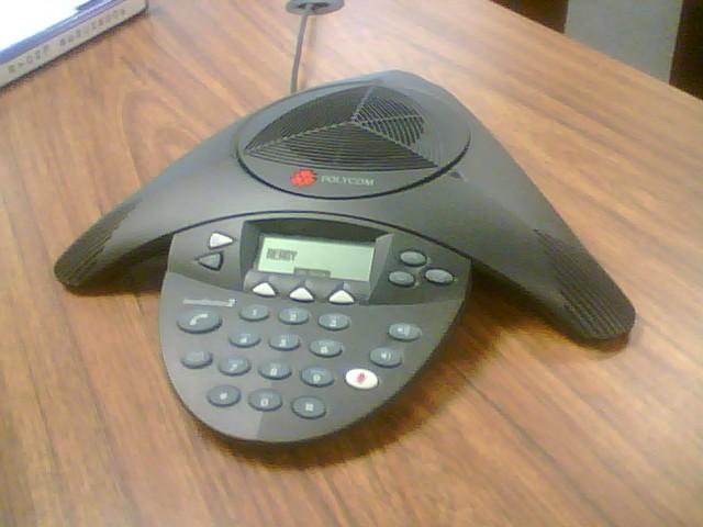 A phone made specifically for conference call.