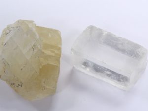 two varieties of calcite