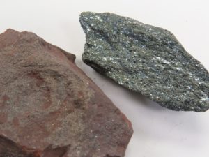 two varieties of hematite