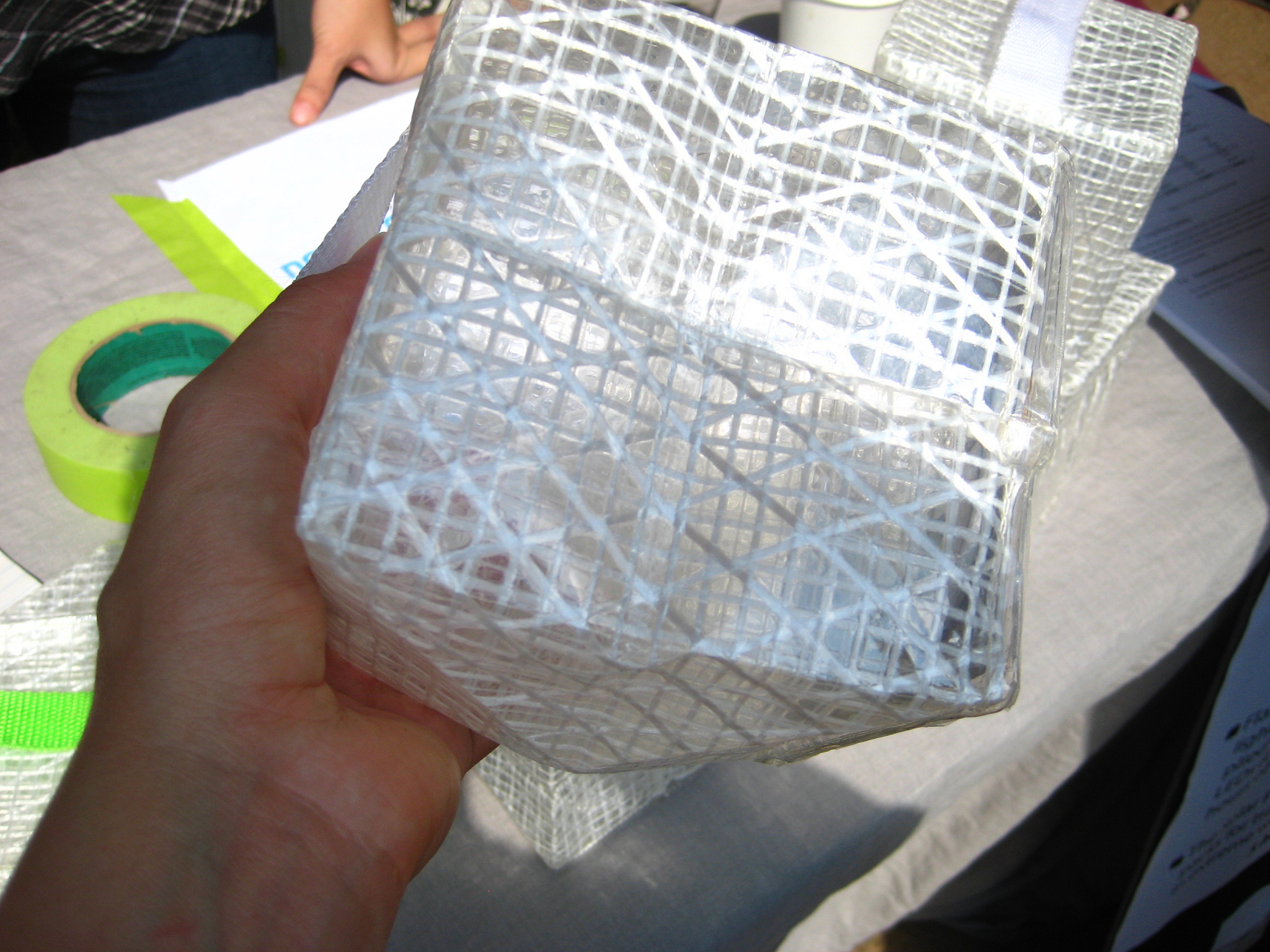 Photo of clear cube, the 