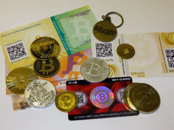 Different representations of bitcoin