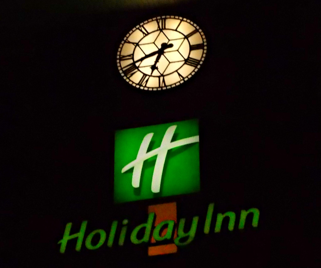Sign for Holiday Inn