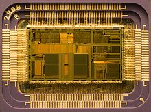 Photo of microprocessor